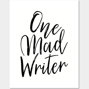 One Mad Writer Posters and Art